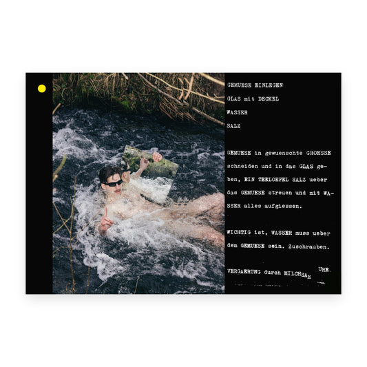 Doppelseite aus „Create from your Heart“: Gemüse einlegen, Foto im Bach